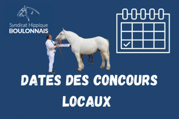 Dates des concours locaux